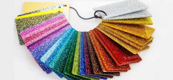 Glitter Acrylic Sheets